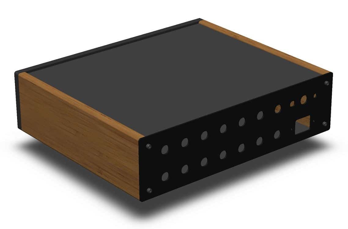 LDRxB rear panel with RCA