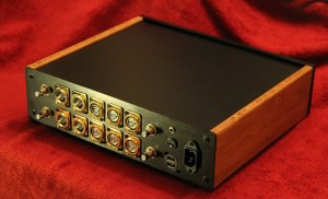 LDRxB rear panel with Cardas XLR upgrade