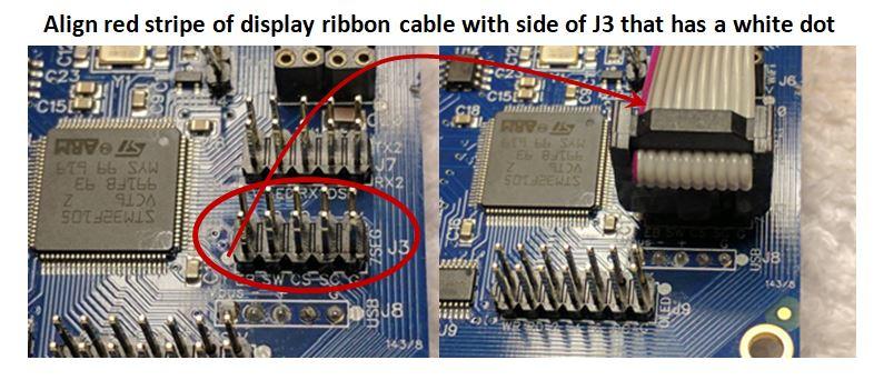 V25 preamp controller 7-segment display connection