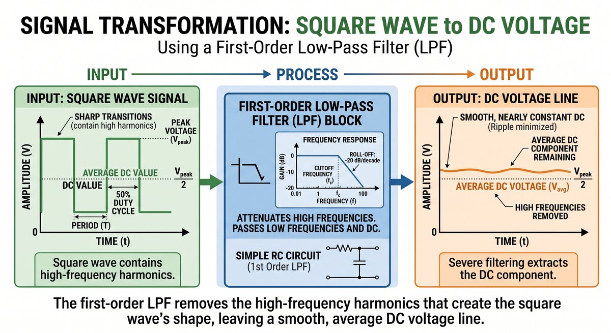 filtered pulse width modulation